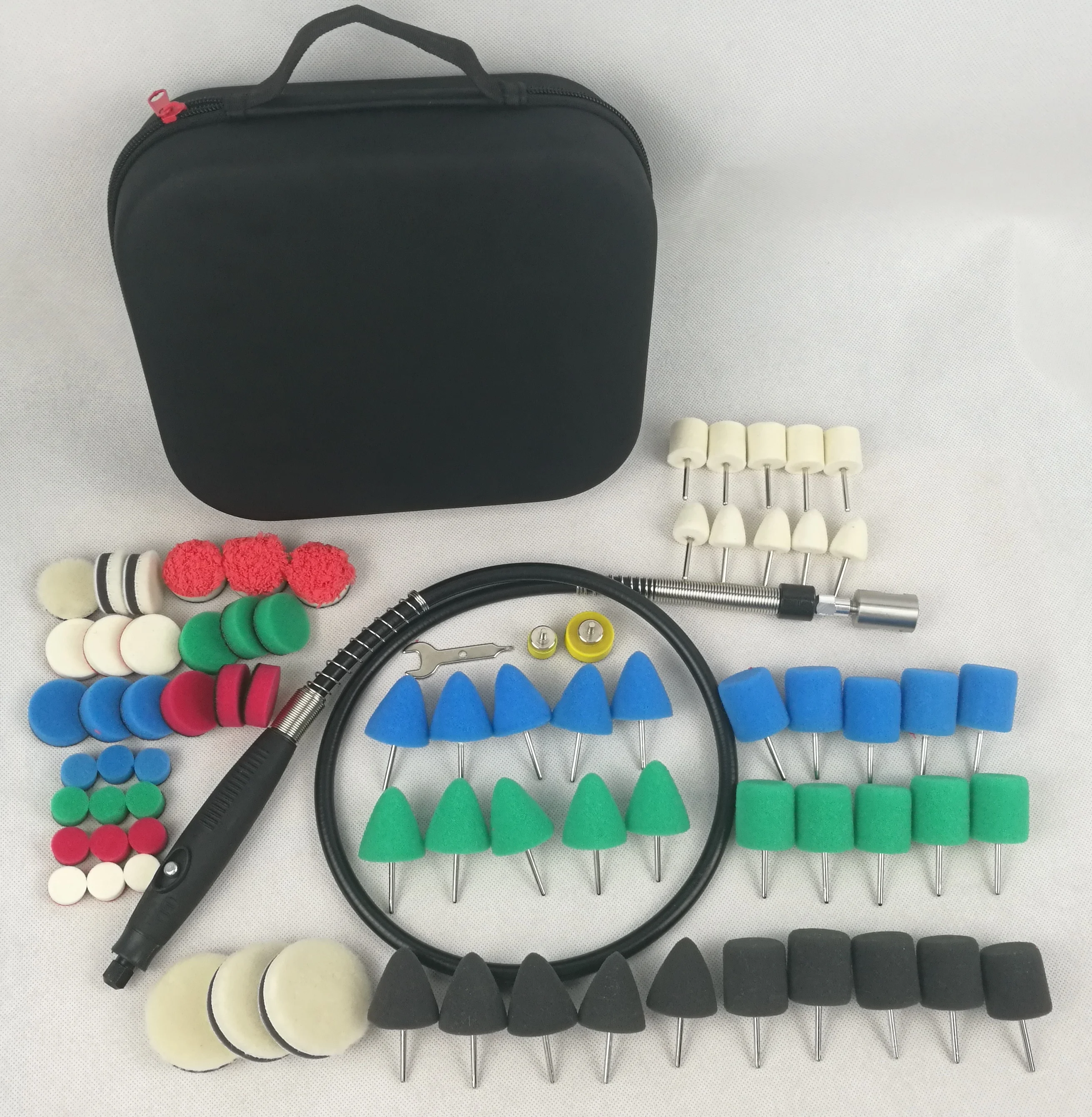 
FLEXIBLE SHAFT NANO MINI CAR POLISHERS KIT 