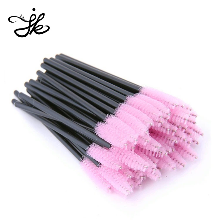 

Factory Price China Manufacturer Private Label Eyelash Extensions Eyebrow Brush, Pink, white, black, yellow, bule and grey
