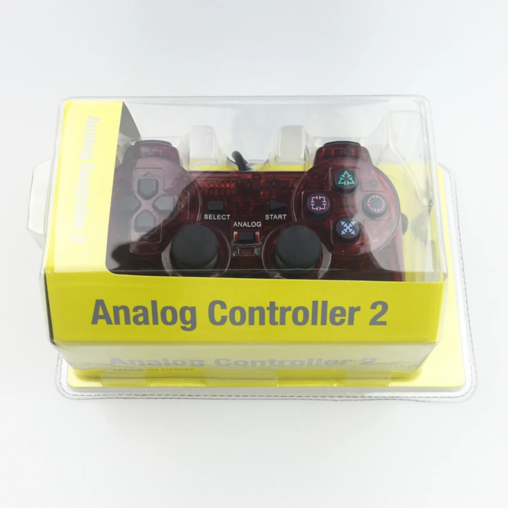 

Wired Gamepad for PS2 game controller for Playstation 2 Joysticks for ps2, Custom colors