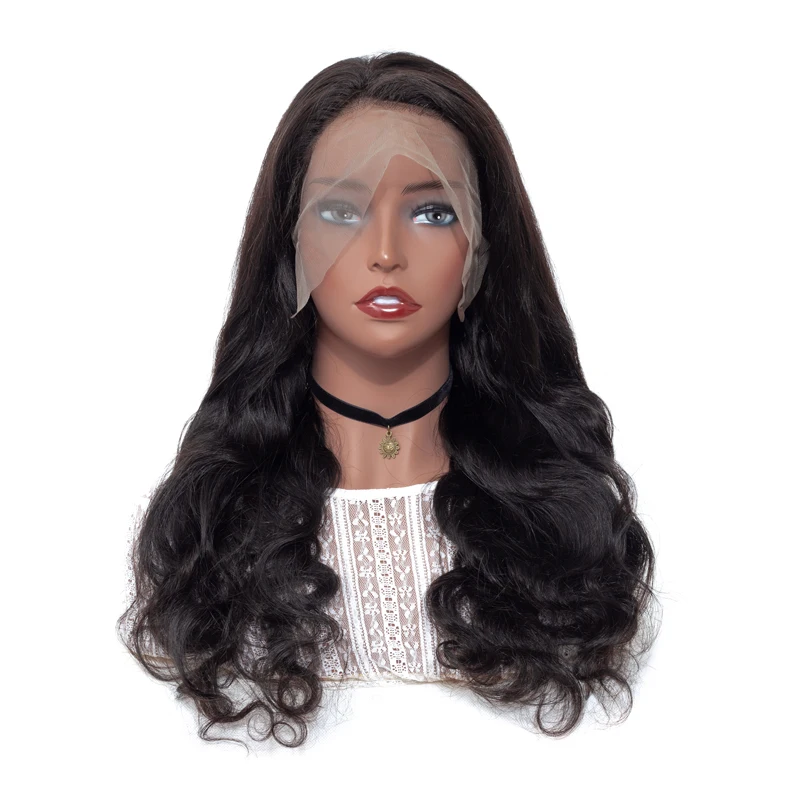 

Isee High Density Real Mink Human Hair Lace Front Wig