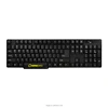 cheapest USB 2.0 black chocolate key caps qwerty azerty layout wireless cordless 2.4g keyboard for combo set
