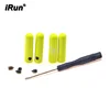 iRun Manufacturing Repair Shoe Lace Tip Easy To Take Off And Put Aglets Another Color, 4 In Set With Screwdriver