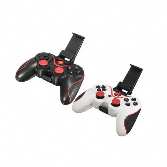 

Newest Terios T3 smart bt gamepad for android mini pc T3 wireless gamepad controller, Black + red