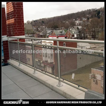 Perforated Metal Balcony Railing Fence - Buy Perforated ...