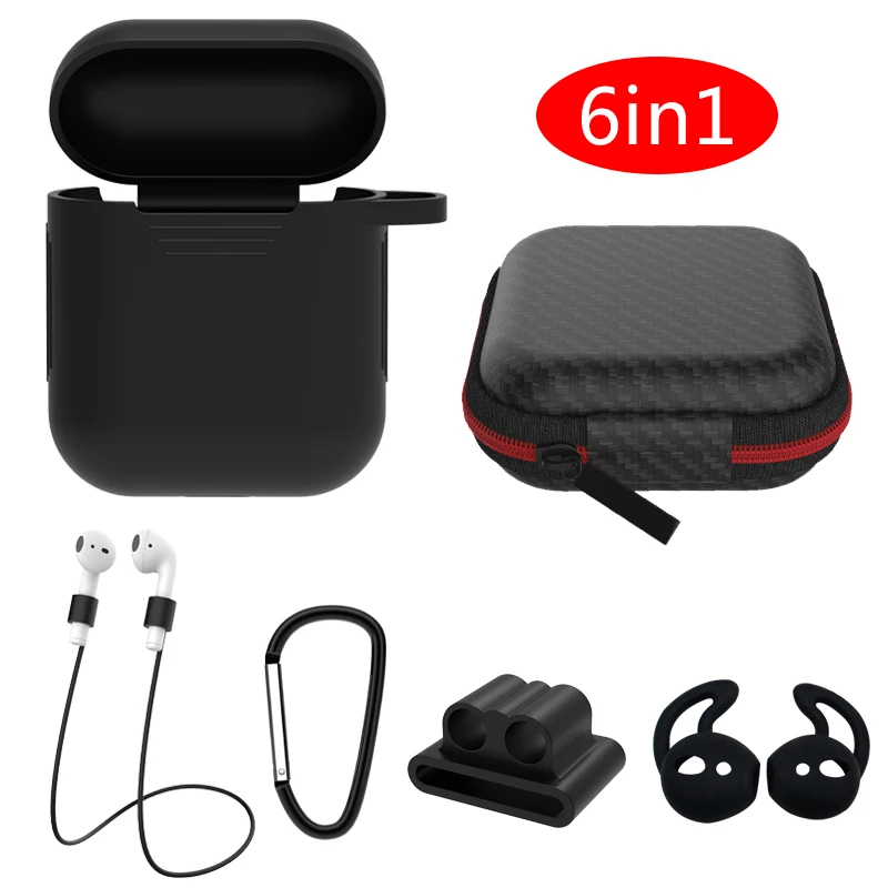 Case for Air Pods Protector Case Soft Silicone Case for  Shockproof for Airpod  Cover Earphone