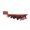 Cheap 2/3/4 axles 40ft flatbed semi-trailer utility truck hot dump semi trailer