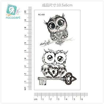 Nouvelle Arrivée Tatouage Mignon Petit Chat Coloré Renard Oiseau Papillon Tatouage Imperméable à Leau Dété Faux Autocollant De Tatouage De Corps