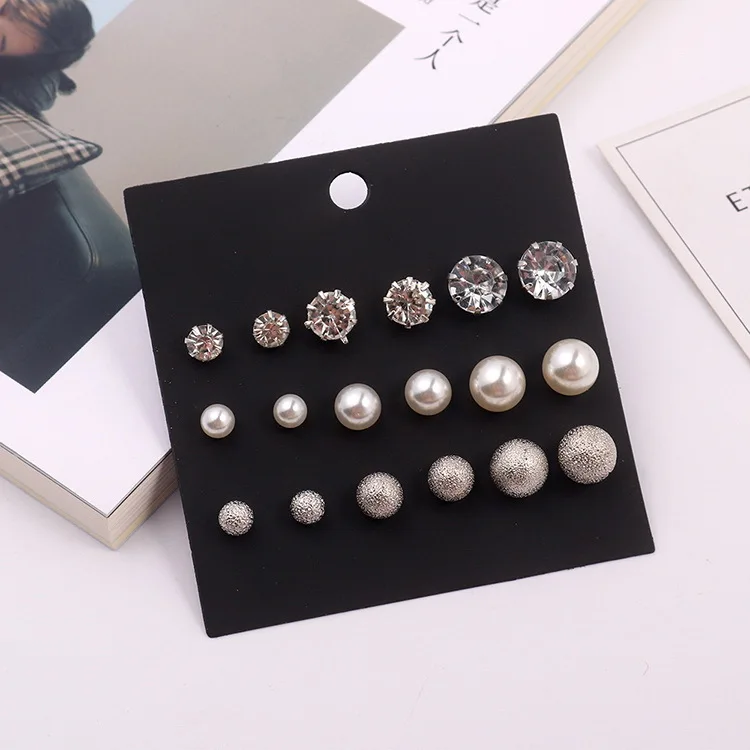 

Fashion stud earrings set for pack set whosale N81227