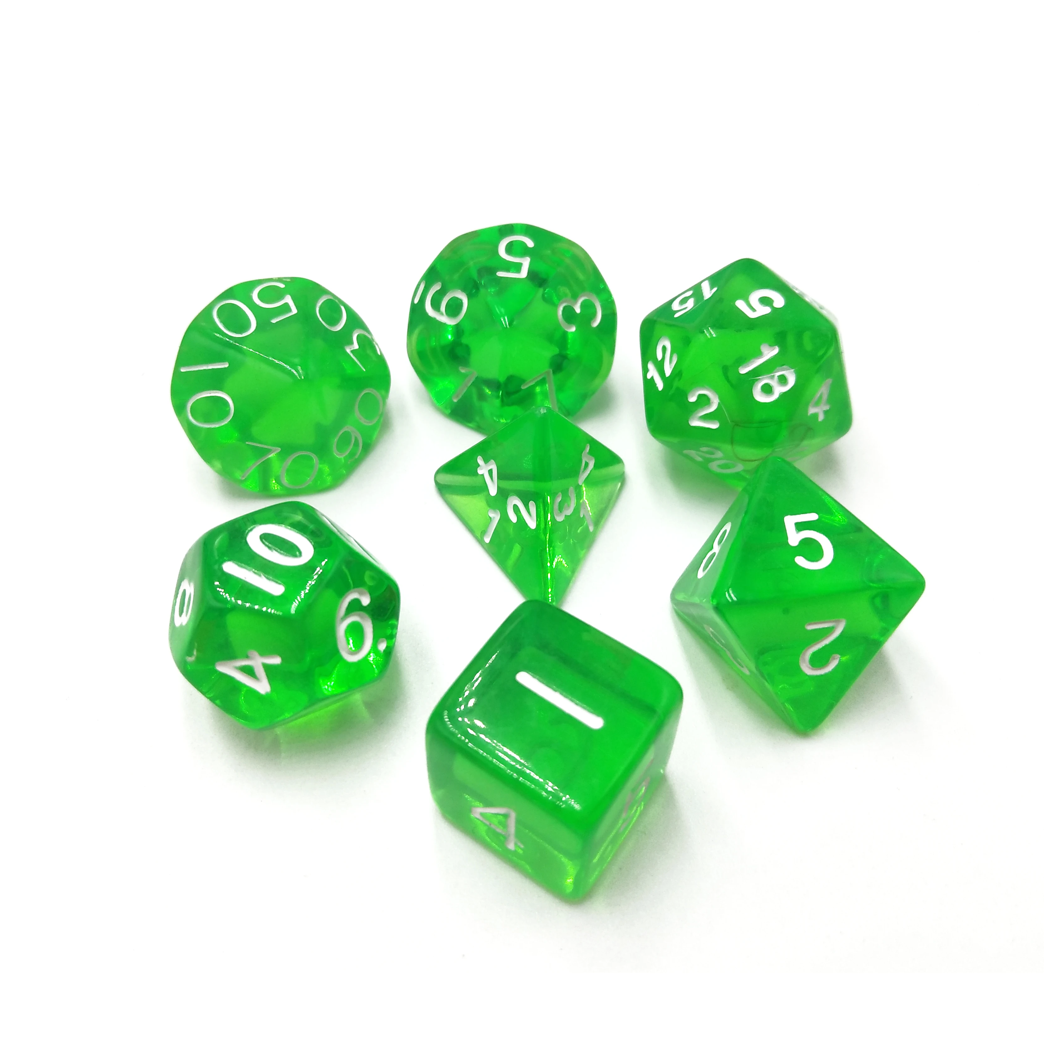 Dungeons and Dragons Miniature mini dice set custom polyhedral game dice set