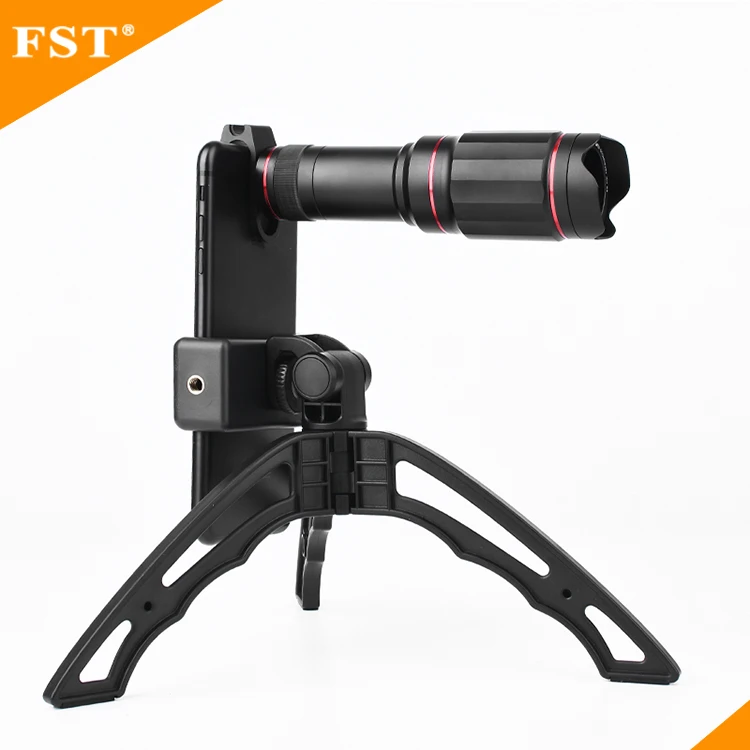 

Multi-function mobile phone lens 25X telephoto mobile phone telescope with universal tripod