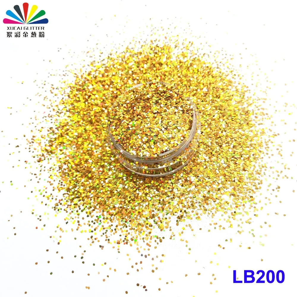 Wholesale 200 Colors Fine Glitter Bulk Metallic Polyester Chunky Holographic Glitter Powder