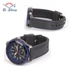 2018 Wristwatch Stainless Steel Case Black Aluminum Ring with A Tachymeter Scale on The Bezel(8754)