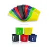 Elastic Stretch Physical Therapy Fitness Resistance Loop Band Set of 3 levels for Arms Ankles Knees Exercise Strengthen Training