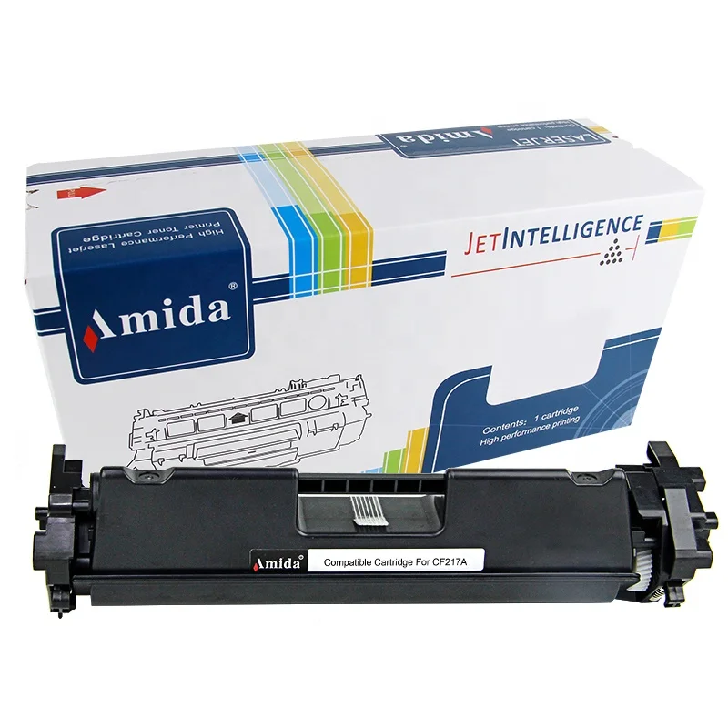 Amida China Manufacturer Compatible Printer Ink Cartridge Toner CF217A for Copier Machine toner cartridge