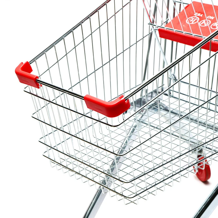 125l Manufacturer Supply Europe Supermarket Carts Shopping Trolley