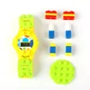 Tumama Digital Watch Blocks Baseplate Compatible Mini Bricks Base DIY Educational Toys Watch Base