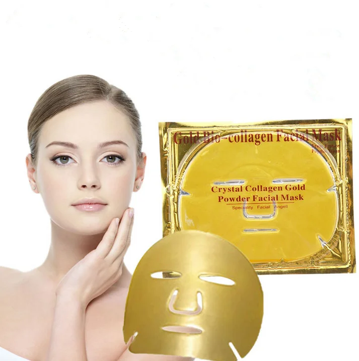 

Best Selling !! Skin Care Anti Wrinkle Aging 24k Gold Gollagen Crystal Facial Mask Gold Mask