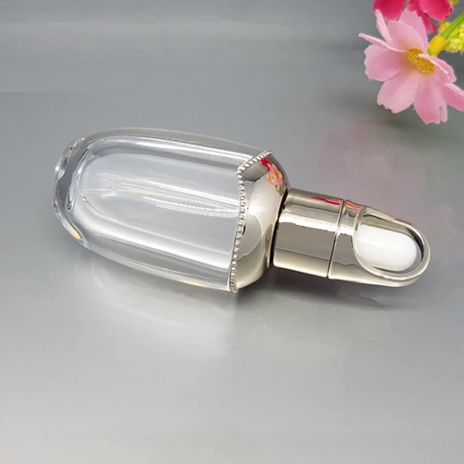 10ml high grade small cosmetic empty plastic Lotion serum dropper bottle for essential oil