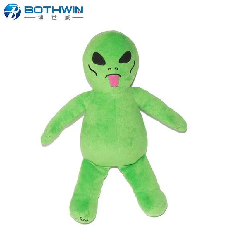 green alien stuffed animal