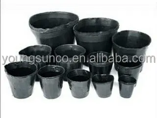 Black Plastic Nursery Pots For Gardening Small Plant Nursery Pots For Gardening Small Plant