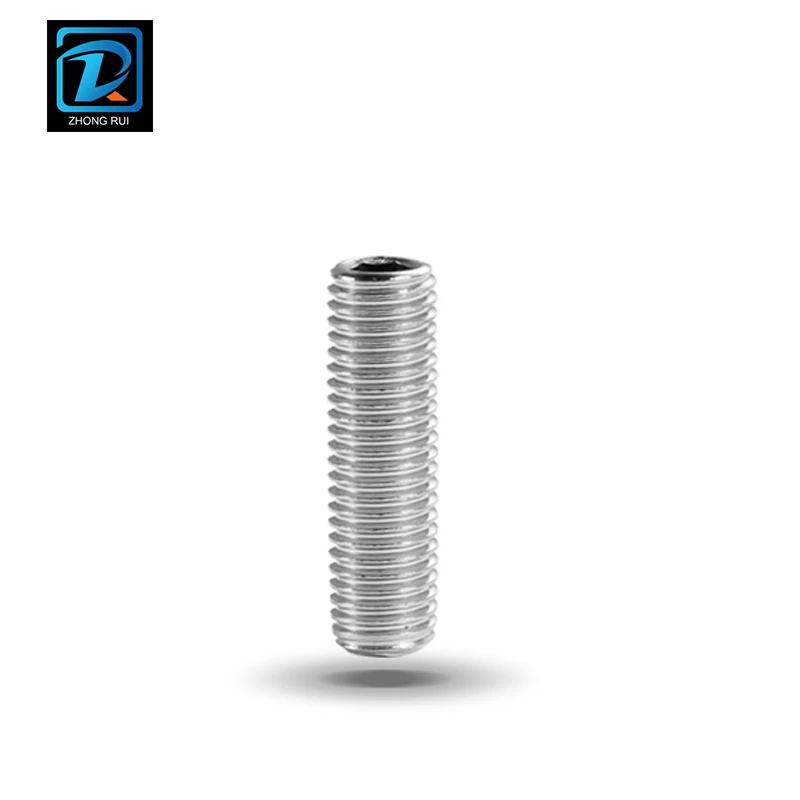 
Stainless Steel 304 Flat Point Hex Socket Set Screw 