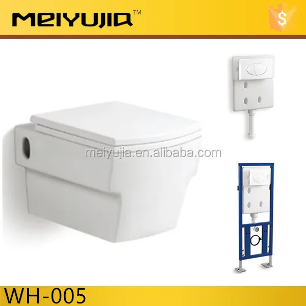 
WH-005R china sanitary ware wall hung closet bathroom toilet bowl wall ceramic toilet bowl 