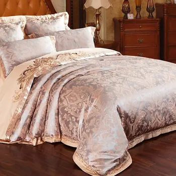 High End Quality Home Textile Pure Silk Bedding Set 3d Printed
