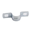 U type saddle hose clamp for pipe clip with ellipse hole