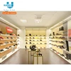 Custom Design Shelves Rack Furniture Elegant Style Stainless Shoes Shelf Display Shoes Showroom Design