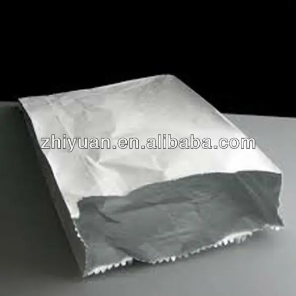 FOIL LINED BAGS  GARLIC Foil Lined Paper Bag Food Takeaway Bag NAAN BAGS 