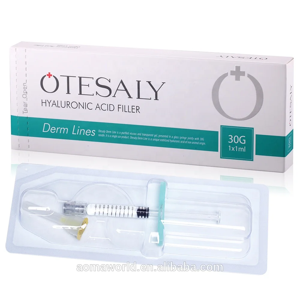 

Medical Care Removing Facial Wrinkles 1ml Derm Gel Cross Linked Hyaluronic Acid Injectable Dermal Filler