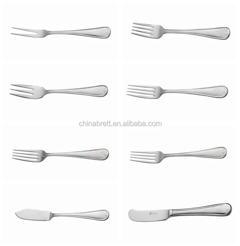 High Quality Used Spoon Fork Set Silver Hoffmayer Stainless Steel 72pcs Cutlery Set