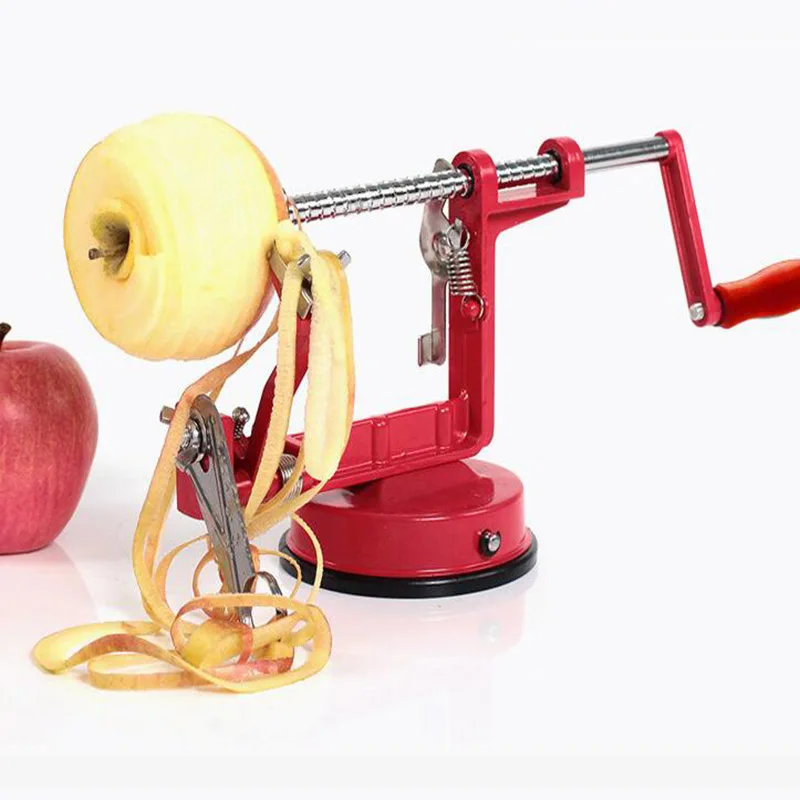 apple peeling and slicing machine