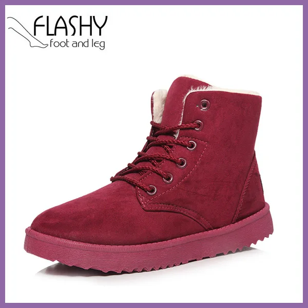 New arrival women boots warm snow boots platform ankle boots