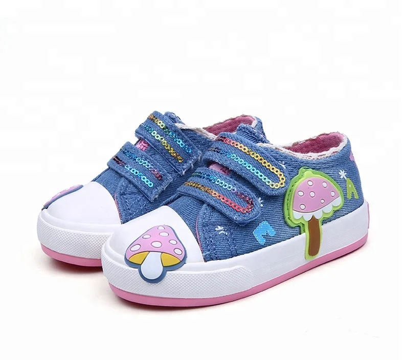 

Nursery school's beautiful shoes for kindergarten baby girl, Lt.blue,navy,fuschia