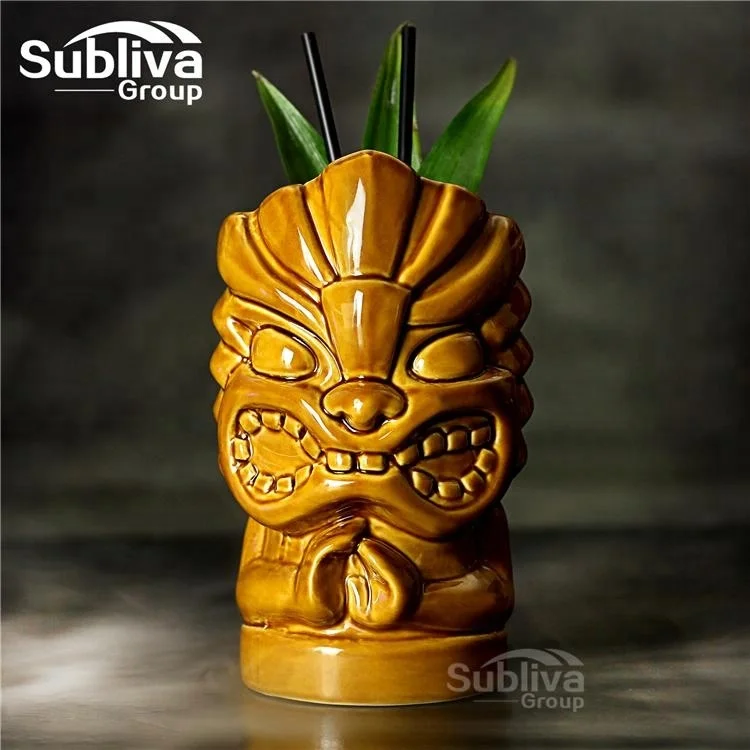 

850mm hot sale tiki hand mug with hand design tiki mug