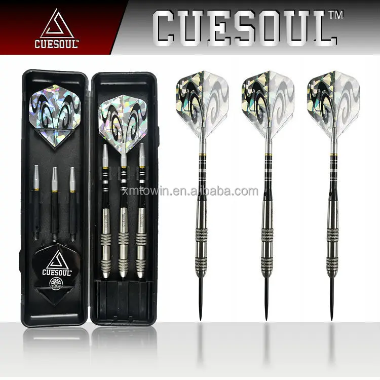 

CUESOUL 27g 90% Tungsten Steel Professional Competition Custom Darts Game