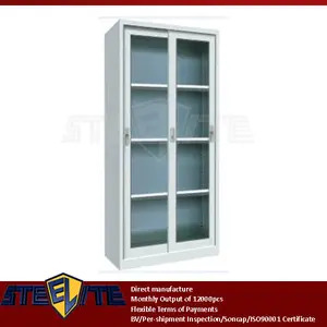 Sliding Gl Door Stainless Steel Display Cabinet Sliding Gl Door Stainless Steel Display Cabinet Supplieranufacturers At Alibaba