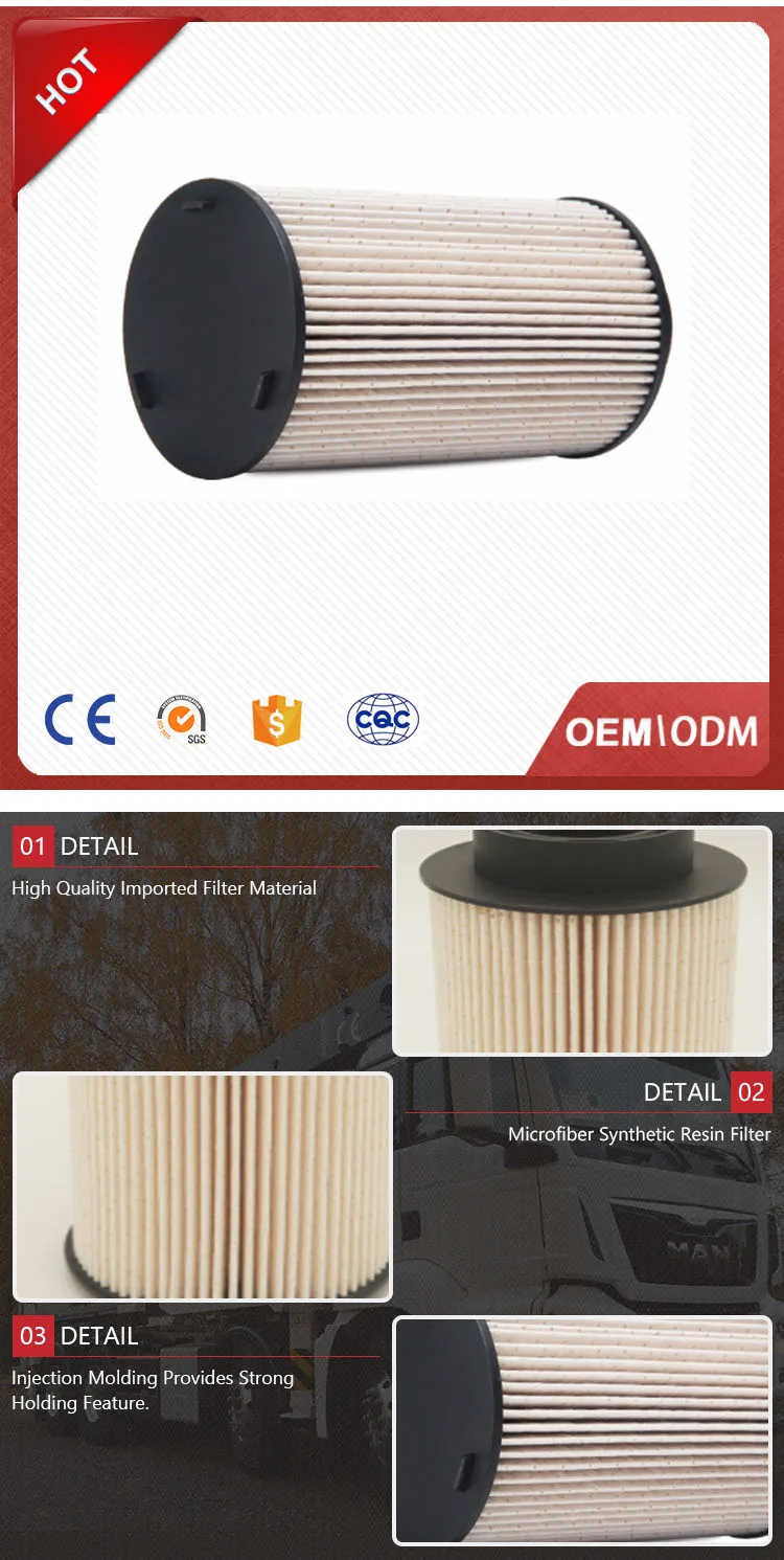 fuel filter for diesel engines 1873018 fuel filter sensor