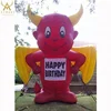 Small demon mascot inflatable bull devil for halloween party event ideas