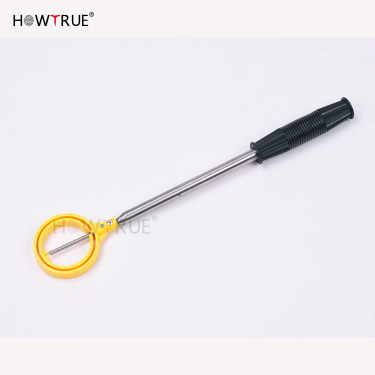 New Stainless Eight Segment Antenna Retractable Golf Ball Retriever With PVC Head