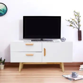 Wood Furniture Lcd Tv Cabinet Design Living Room Corner Tv