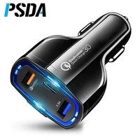 

PSDA 7A 2 USB Type-C Car Charger 7A Fast Charging for Qualcomm QC3.0 Technology for Samsung for Xiaomi for iPhone 7 8