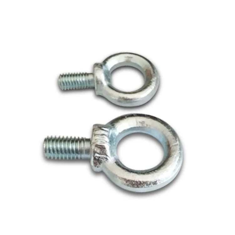 Stock M8 Female Threaded Lifting Ring Eye Bolt Stainless Steel Hook And