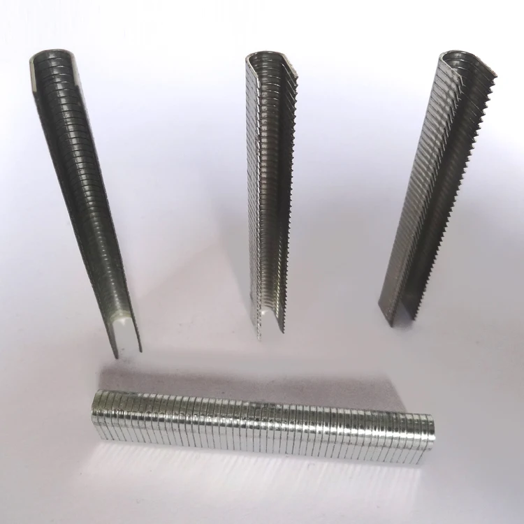 U Shape Type 28 Staple With Obligue Leg Specialshaped Staple Used For