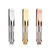 Patented .5ml 1ml gold tip custom tank cartomizer A3 cbd glass vape cartridge