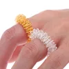 Acupuncture finger massager ring