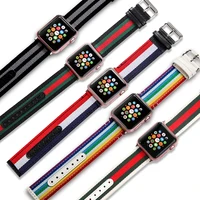 

Soft Breathable Nylon Sport Loop Band Adjustable Wrist Strap Replacement Band Apple Watch Band 38mm 42mm 40mm