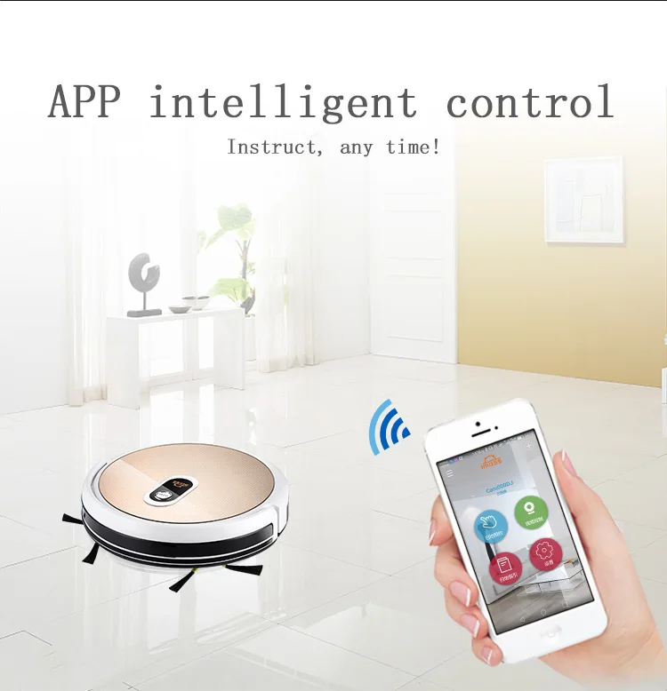 China Smart Automatic cheap price sweeping robot vacuum with self cleaning function and Tuya app robot vacuum