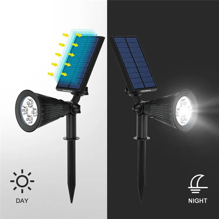 New Design Outdoor Waterproof Ip65 Rgb Garden Solar Led Spike Light ...